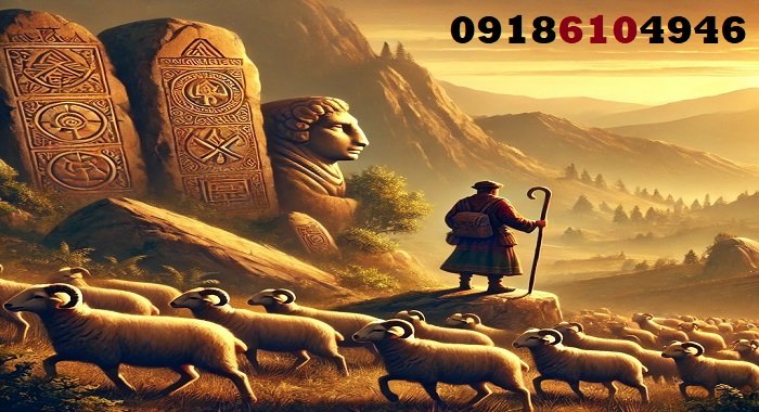 نماد چوپان و گله‌اش در گنج یابی و دفینه‌یابی
