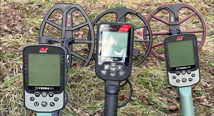 تفاوت فلزیاب X-TERRA PRO با SIMPLEX
