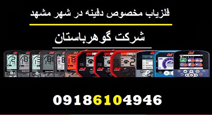 فلزیاب مخصوص دفینه در شهر مشهد