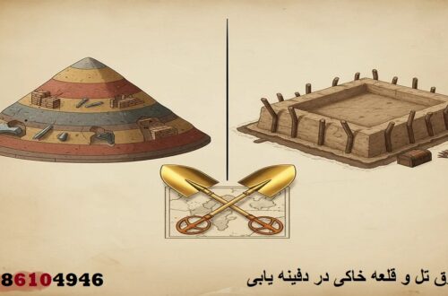فرق تل و قلعه خاکی در دفینه یابی