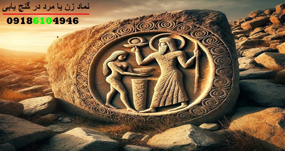 نماد زن یا مرد در گنج‌ یابی