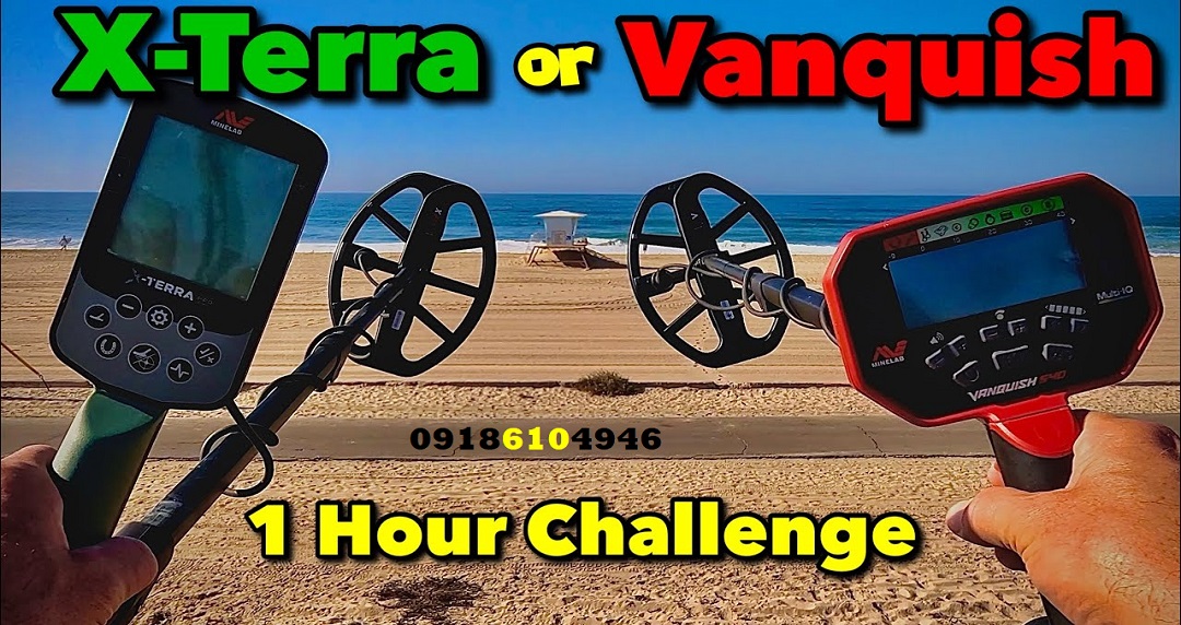 تفاوت فلزیاب X-TERRA PRO با VANQUISH 540 Pro