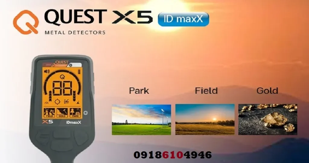 فلزیاب Quest X5 بررسی تخصصی