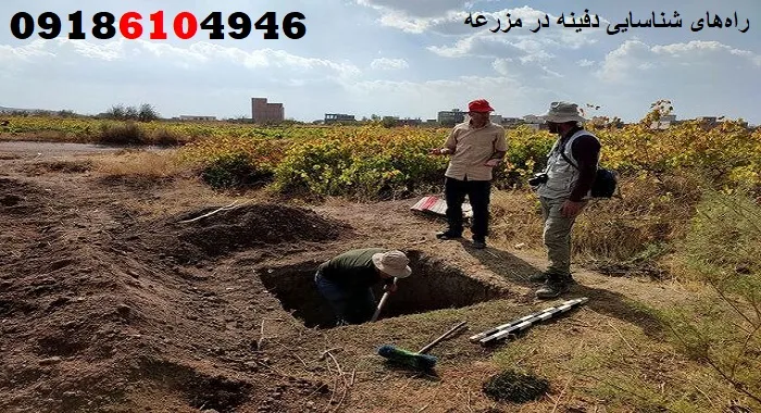 راههای شناسایی دفینه در مزرعه