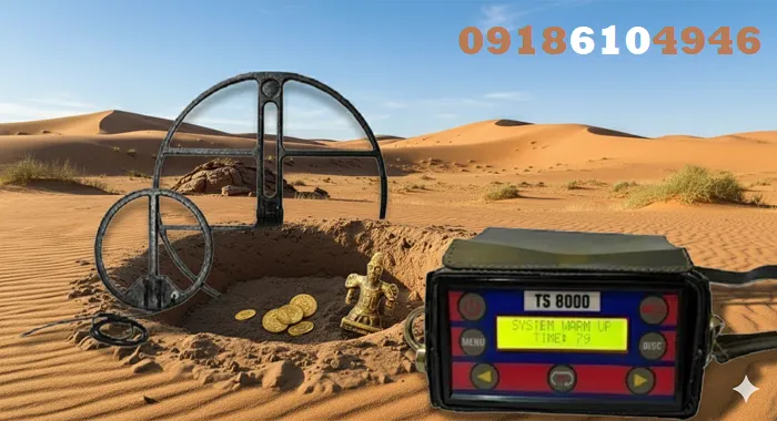 فلزیاب عمق بالا برای کاوش دفینه های بزرگ