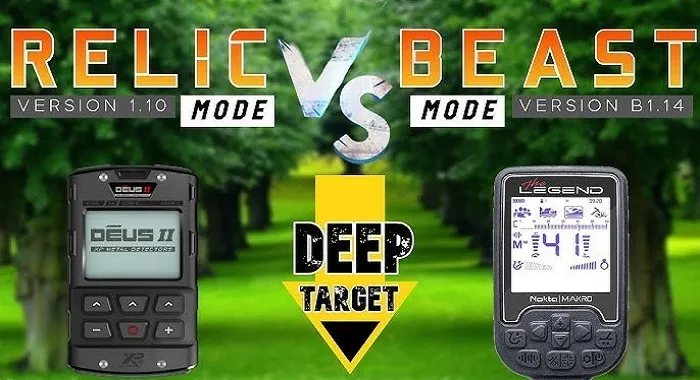 مقایسه فلزیاب XP Deus 2 با Nokta Legend