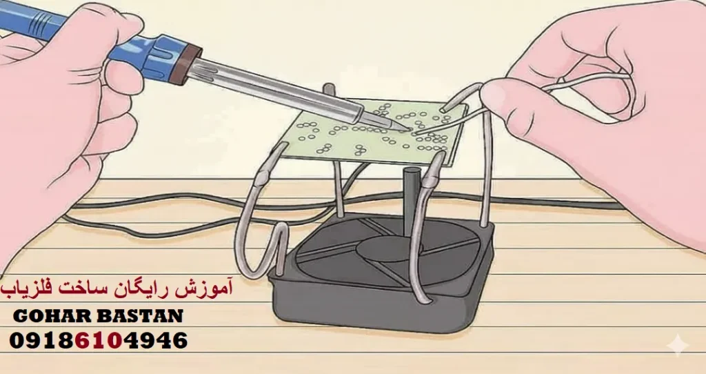 آموزش رایگان ساخت فلزیاب