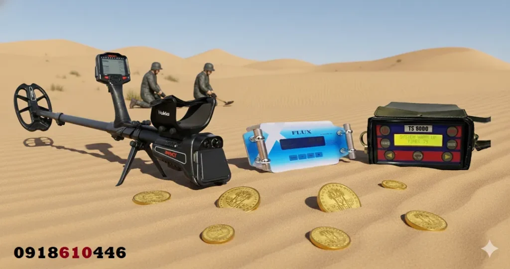 فلزیاب عمقزن قوی برای قبر