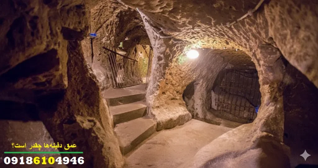 عمق دفینهها چقدر است؟