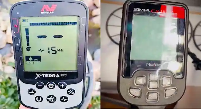 مقایسه فلزیاب X-TERRA Pro با Simplex Ultra