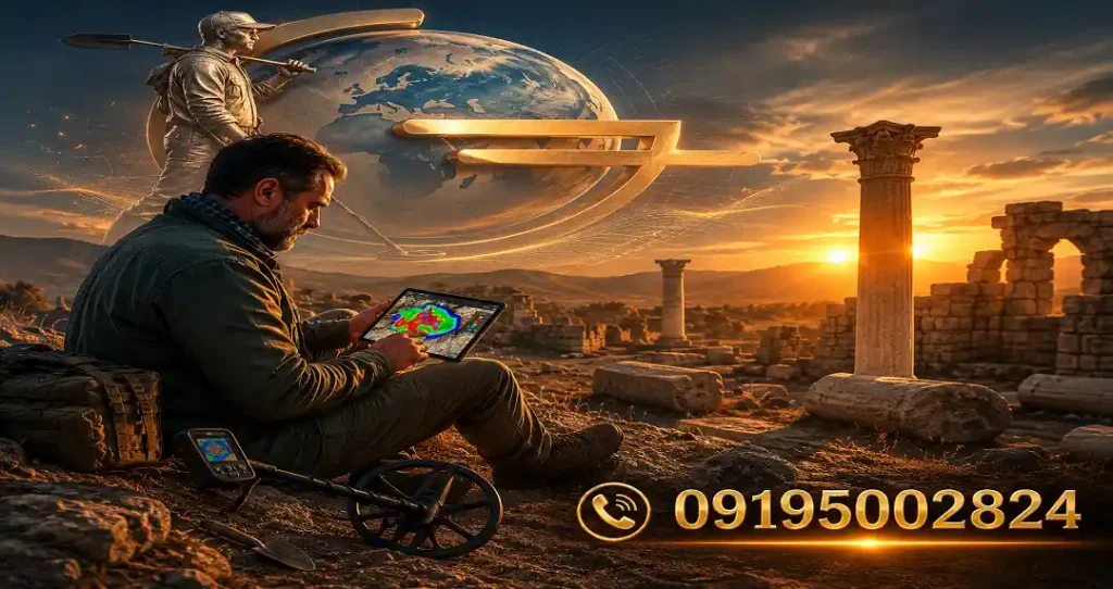 آموزش کامل آنالیز اسکن فلزیاب تصویری