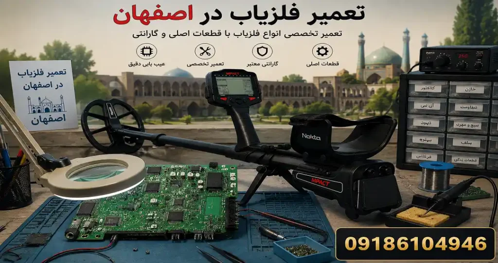 تعمیر فلزیاب در اصفهان