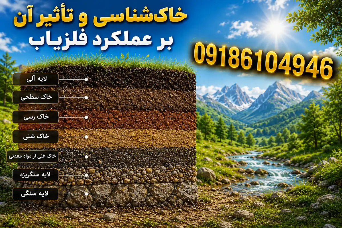 خاک‌شناسی و تأثیر آن بر عملکرد فلزیاب