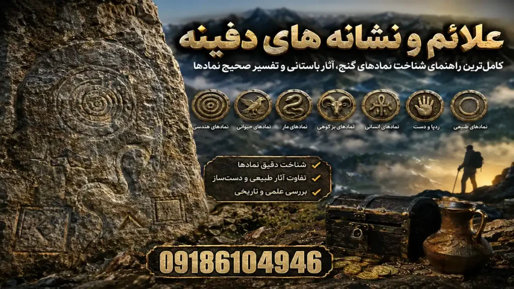 علائم و نشانه های دفینه