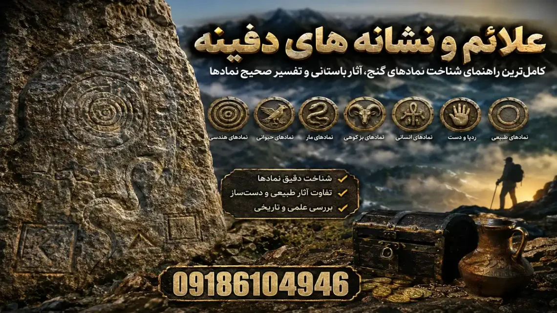 علائم و نشانه های دفینه