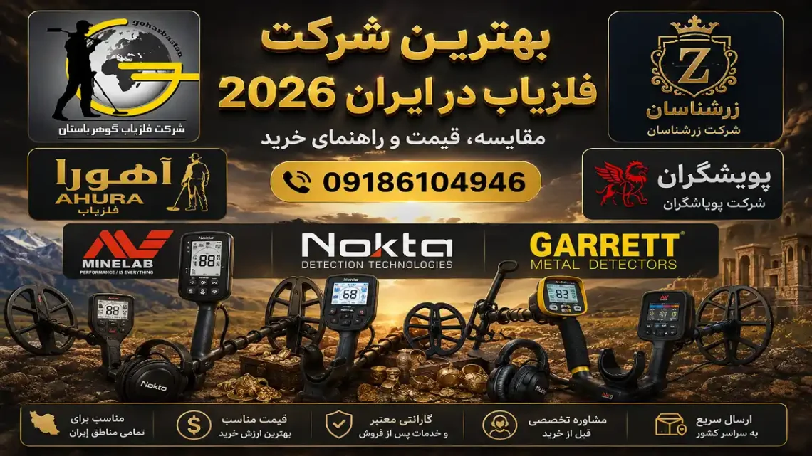 بهترین شرکت فلزیاب در ایران